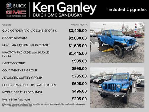 2021 Jeep Gladiator Sport S