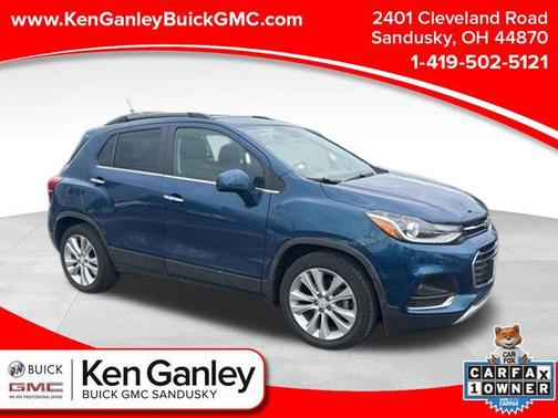 Pacific Blue Metallic 2020 Chevrolet Trax Premier