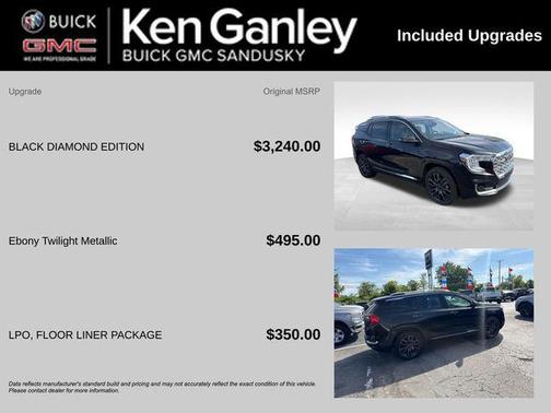 Ebony Twilight Metallic 2024 GMC Terrain Denali