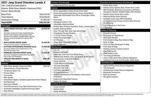 2021 Jeep Grand Cherokee Laredo
