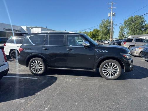 Black 2016 INFINITI QX80 Limited