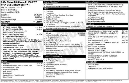 2024 Chevrolet Silverado 1500 WT
