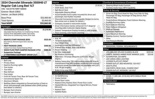 2024 Chevrolet Silverado 3500 LT
