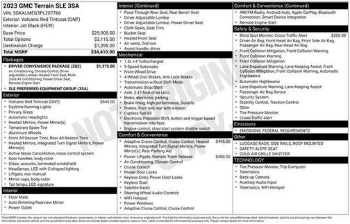 2023 GMC Terrain SLE