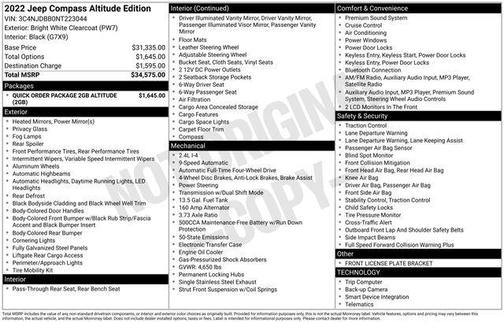 2022 Jeep Compass Latitude