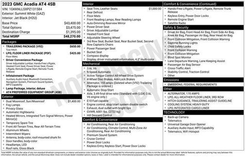 2023 GMC Acadia AWD AT4