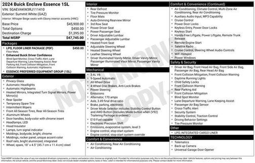 2024 Buick Enclave Essence AWD