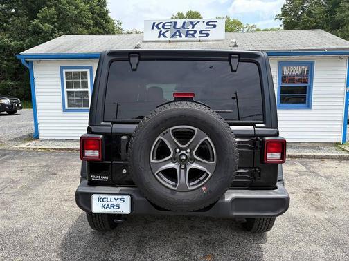 Black Clearcoat 2018 Jeep Wrangler Unlimited Sport