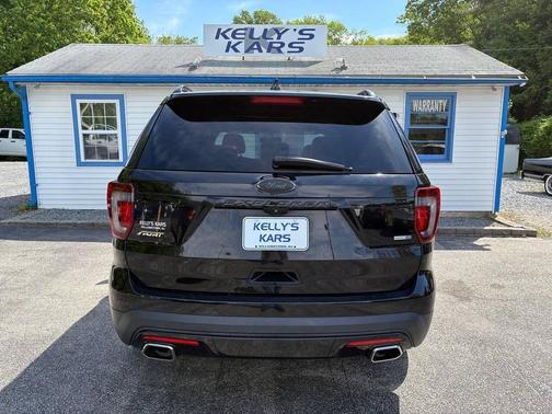 Shadow Black 2017 Ford Explorer sport