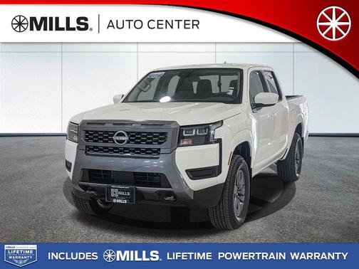 Glacier White 2026 Nissan Frontier SV