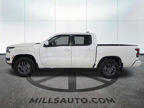Glacier White 2026 Nissan Frontier SV