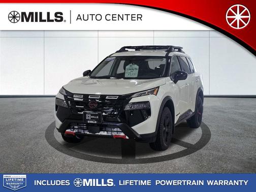 Everest White Pearl Tricoat 2026 Nissan Rogue Rock Creek