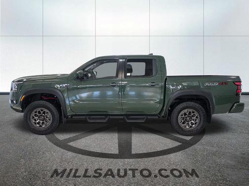 Tactical Green Metallic 2026 Nissan Frontier PRO-4X