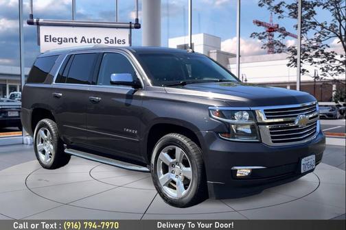 Gray 2017 Chevrolet Tahoe Premier