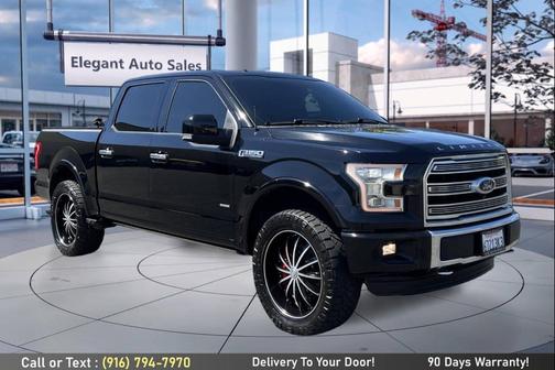 Shadow Black 2016 Ford F-150 Limited