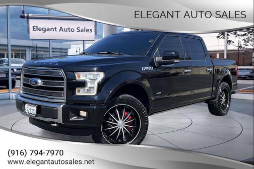 Shadow Black 2016 Ford F-150 Limited