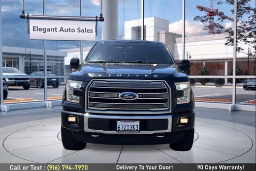 Shadow Black 2016 Ford F-150 Limited