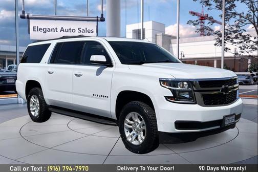 Summit White 2020 Chevrolet Suburban LT