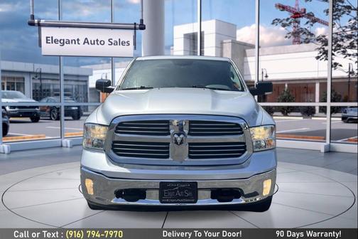 Bright Silver Metallic Clearcoat 2019 RAM 1500 Big Horn