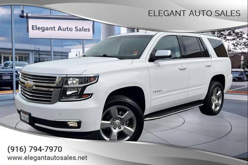 White 2018 Chevrolet Tahoe Premier