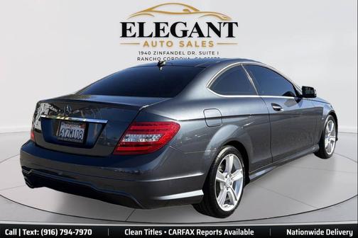 Steel Gray Metallic 2013 Mercedes-Benz C-Class C 250 2dr Coupe