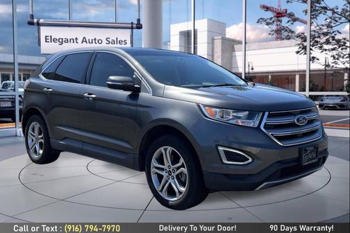 Magnetic Metallic 2018 Ford Edge Titanium