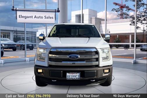 White 2016 Ford F-150 Lariat