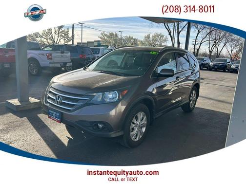 Gray 2014 Honda CR-V EX-L