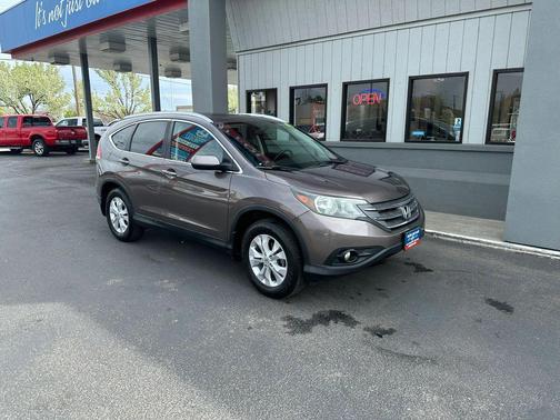 Gray 2014 Honda CR-V EX-L