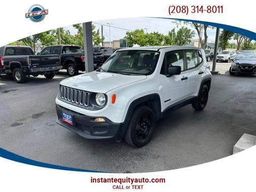 Alpine White 2018 Jeep Renegade Sport