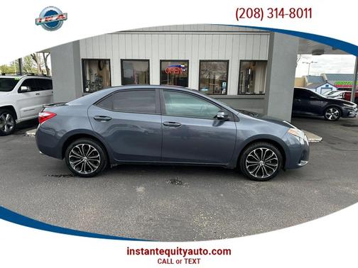 Slate Metallic 2016 Toyota Corolla S Plus