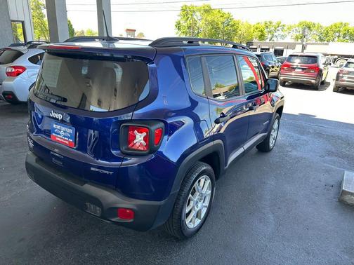 Jetset Blue Clearcoat 2021 Jeep Renegade Sport