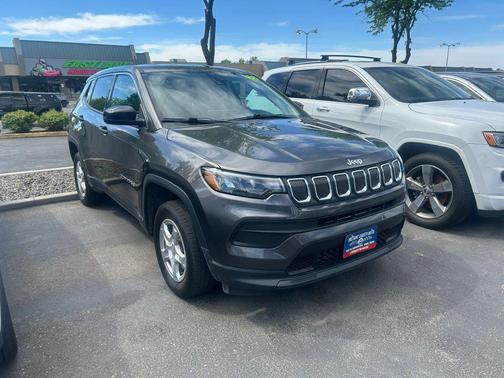 Granite Crystal Metallic Clearcoat 2022 Jeep Compass Sport