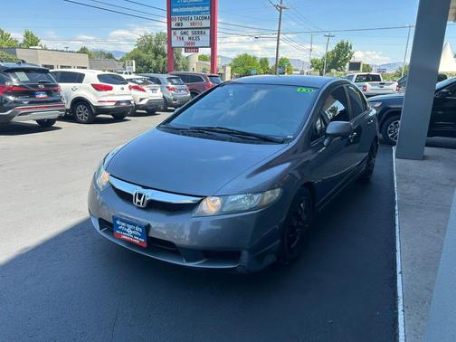 Blue 2010 Honda Civic LX