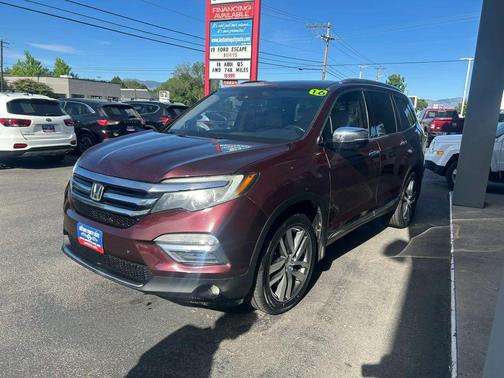 Maroon 2016 Honda Pilot Elite
