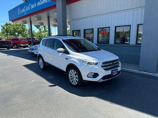 White 2017 Ford Escape Titanium