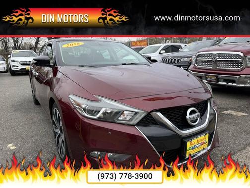 Burgundy 2018 Nissan Maxima 3.5 SR