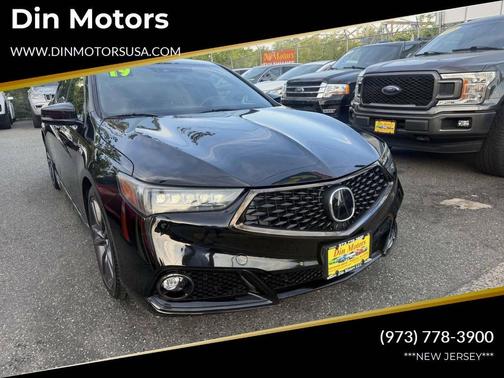 Black 2019 Acura TLX Technology