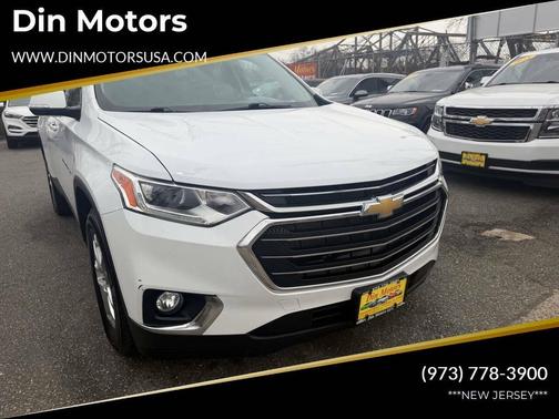 White 2020 Chevrolet Traverse LT Cloth