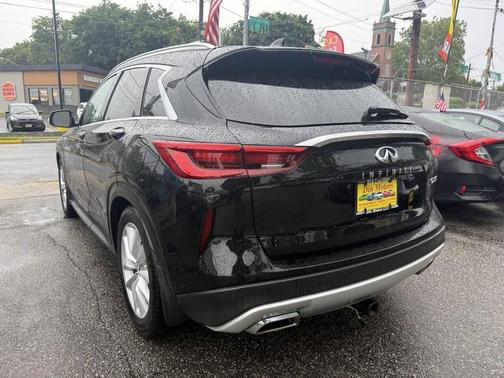 Black 2019 INFINITI QX50 ESSENTIAL
