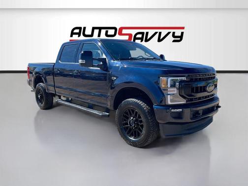 Antimatter Blue Metallic 2022 Ford F-250 Lariat