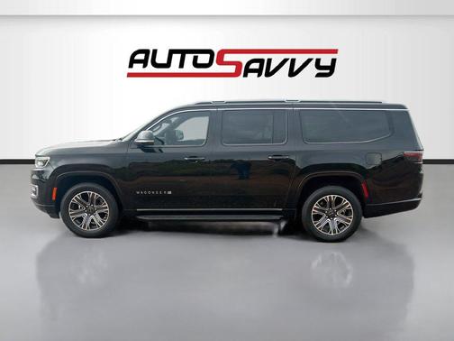 Diamond Black Crystal Pearlcoat 2025 Jeep Wagoneer L Series I 4x4