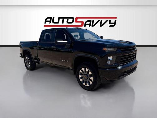Black 2022 Chevrolet Silverado 2500 Custom