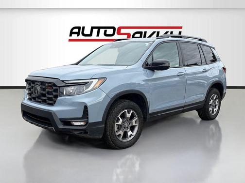 Sonic Gray Pearl 2023 Honda Passport AWD TrailSport