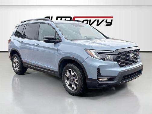 Sonic Gray Pearl 2023 Honda Passport AWD TrailSport
