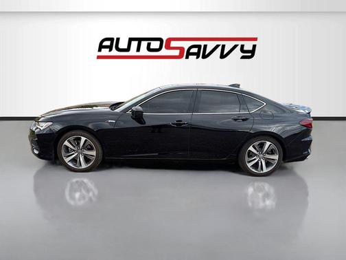 pewter gray metallic 2023 Acura TLX Advance