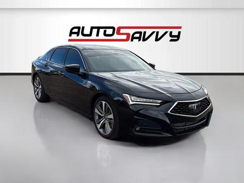 pewter gray metallic 2023 Acura TLX Advance