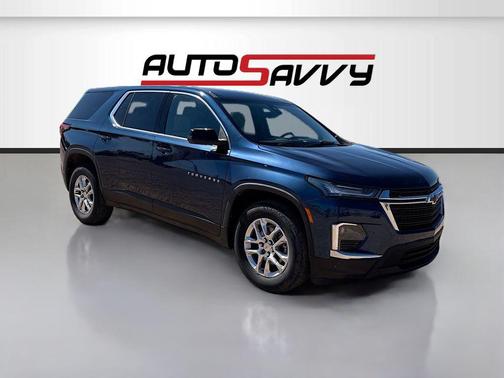 Northsky Blue Metallic 2023 Chevrolet Traverse LS
