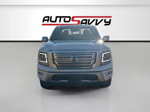 Pearl White 2022 Nissan Titan Platinum Reserve