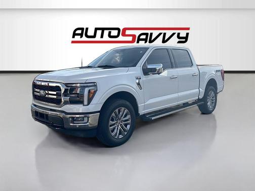 STAR WHITE METALLIC TRICOAT 2024 Ford F-150 Lariat